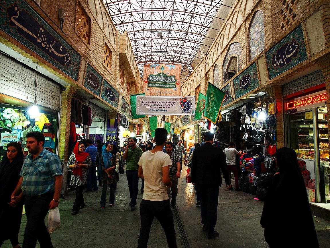 Irański bazar