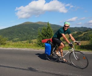 Najpiękniejszy widok na Bieszczady z perspektywy roweru