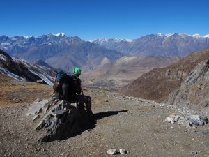 Schodząc do Dolnego Mustangu